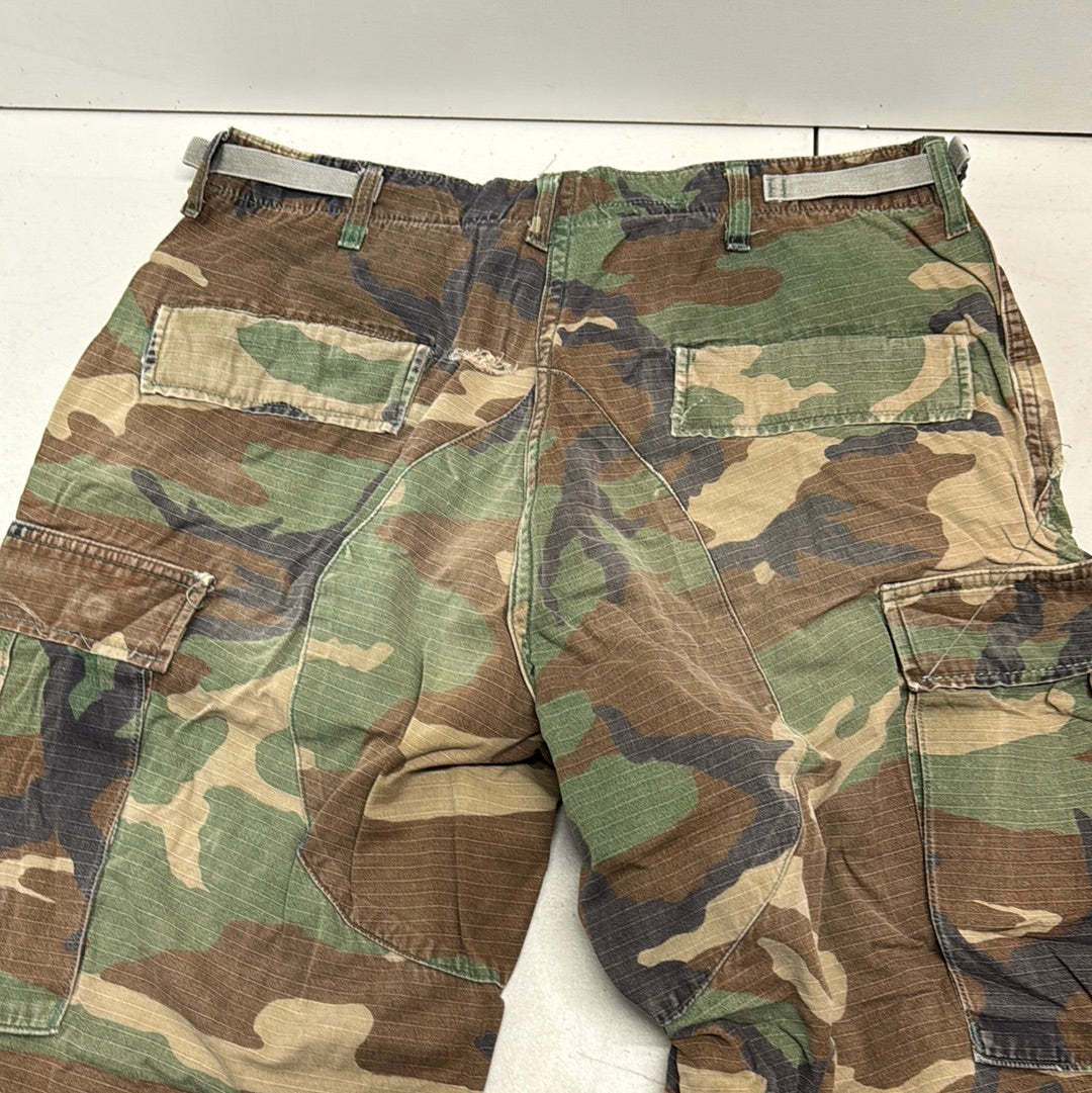 US Military Camo Cargo pants Size M