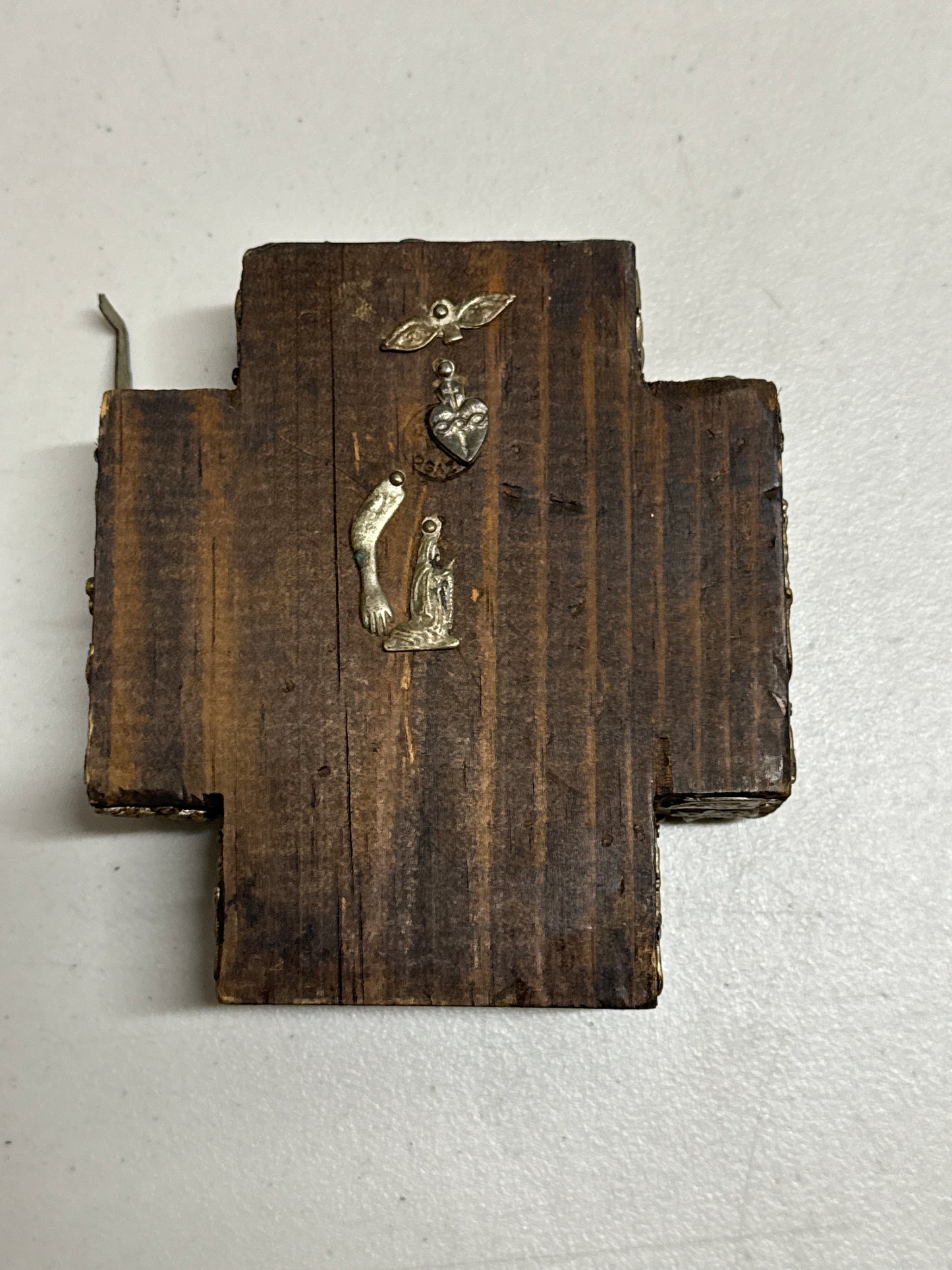 Milagros Folk Art Cross