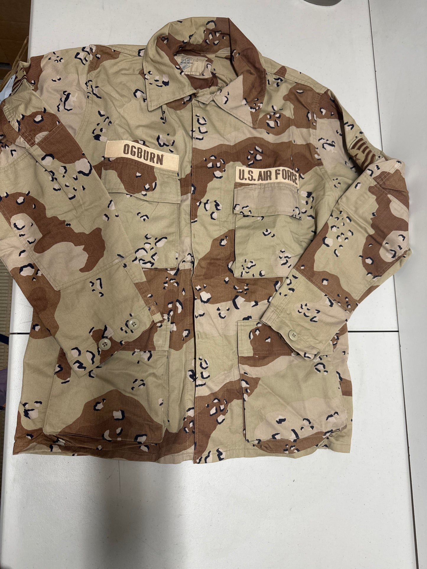 Vintage Military Chocolate Chip Camo Jacket-Medium Regular