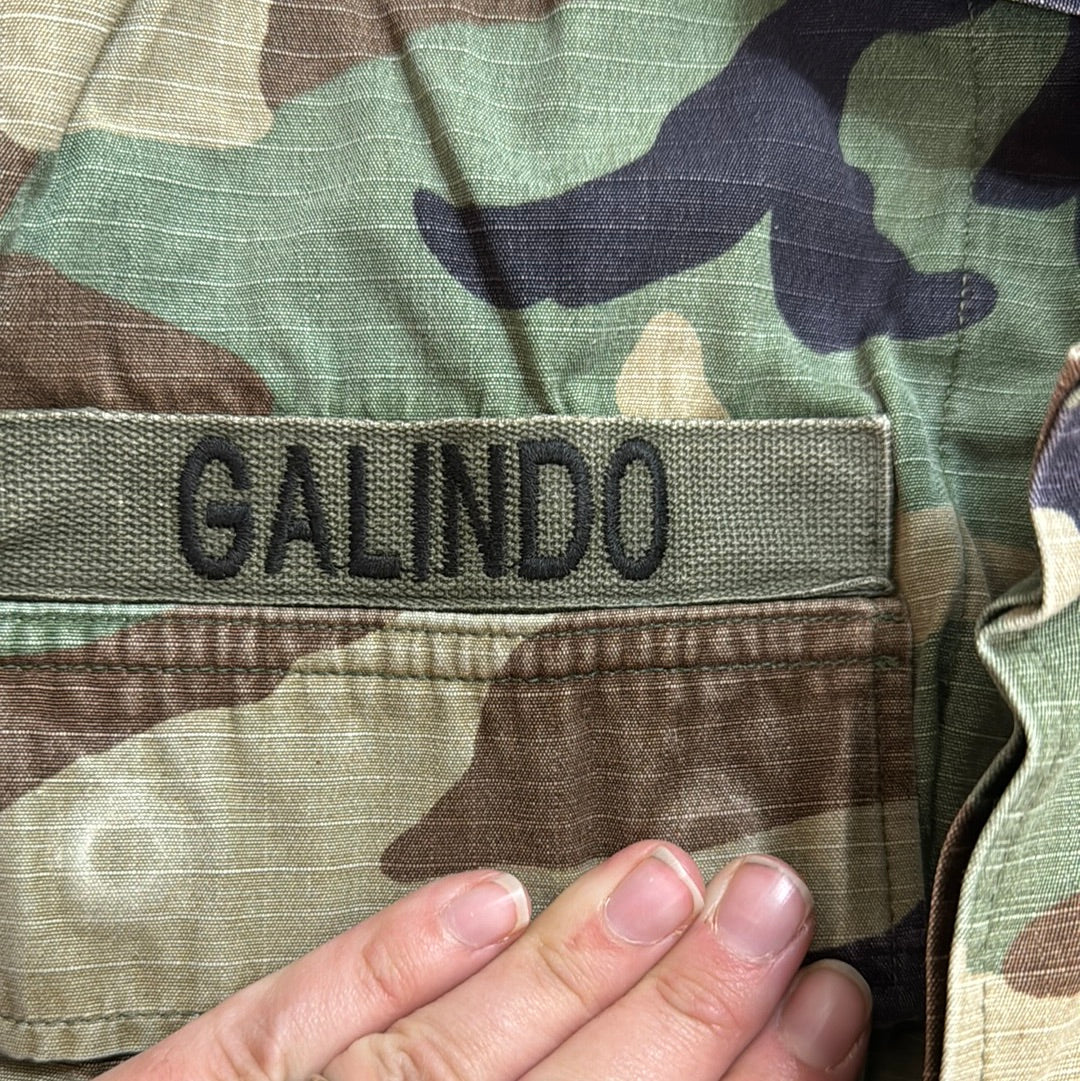 Vintage US Military Camo Jacket Small-Regular