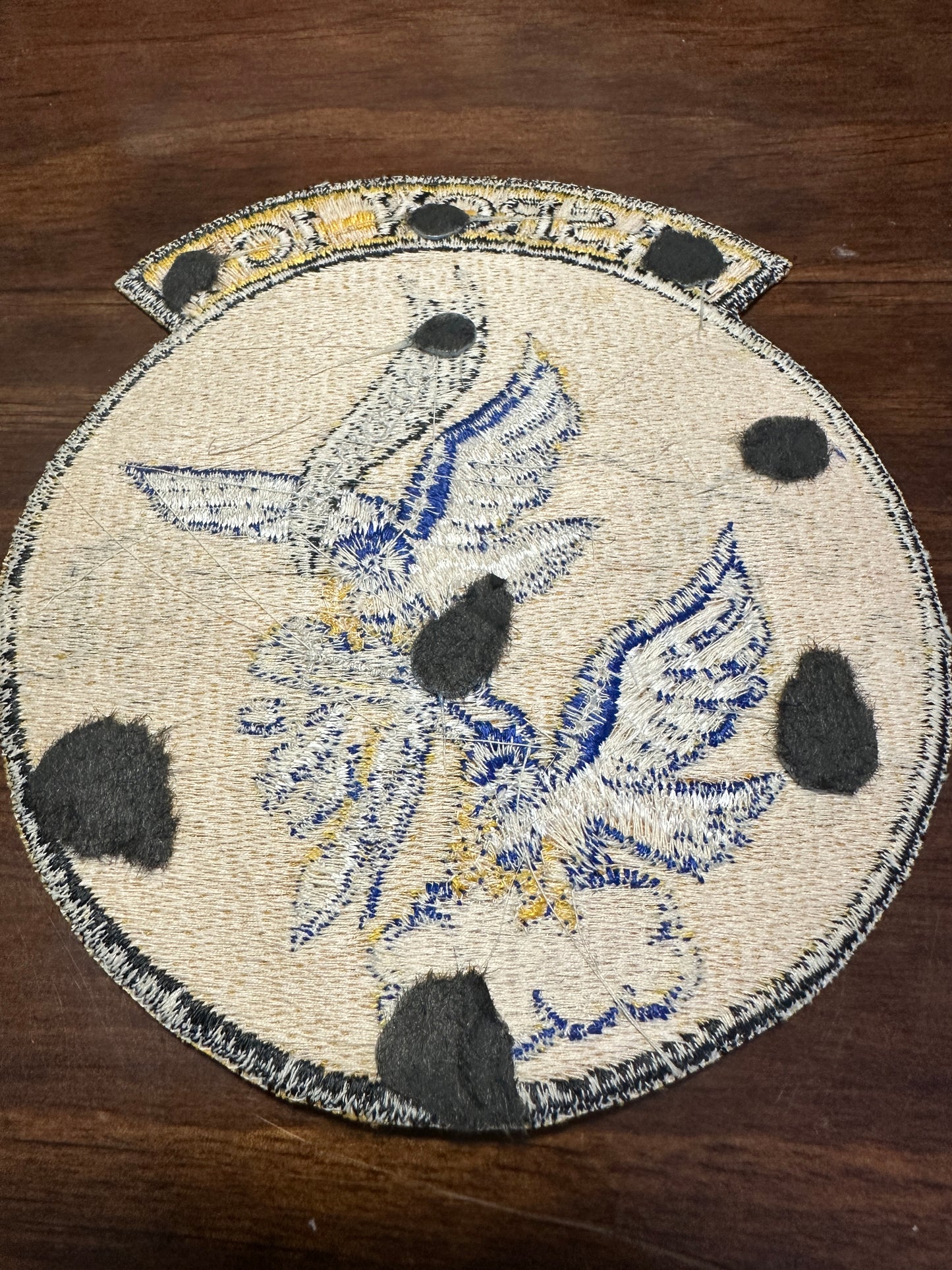 Vintage US Navy Fleet Air Service Squadron Fasron 104 Patch