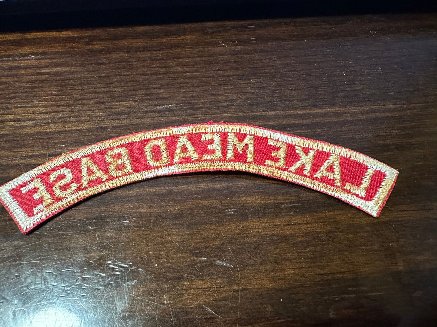 Lake Mead Base Red & White RWS Military Base Community Strip