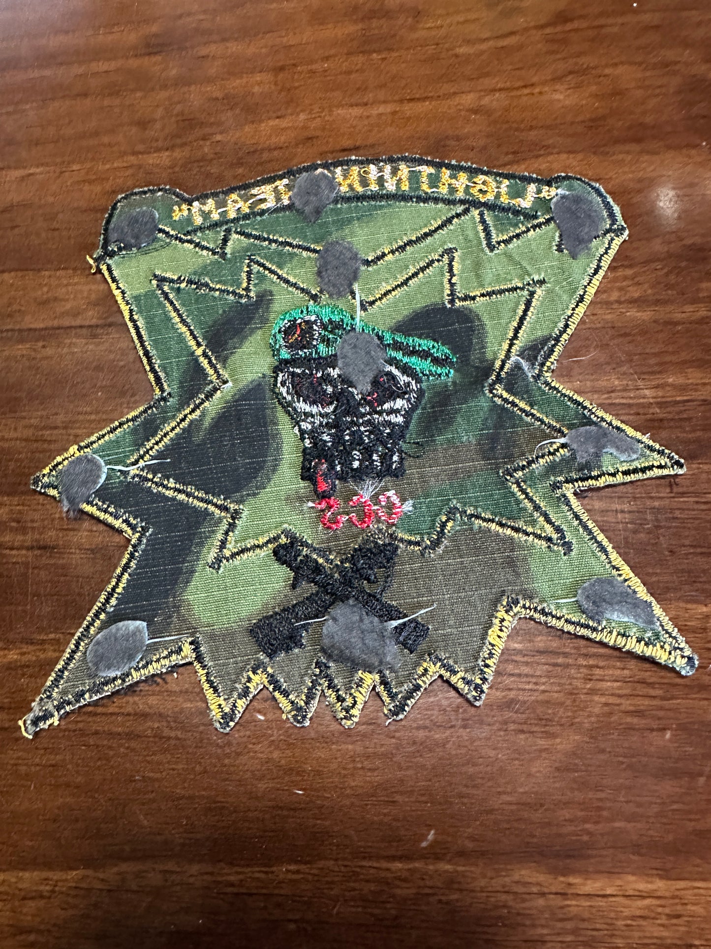 Vintage US Army Special Forces Recon Lightning Team CCS Patch