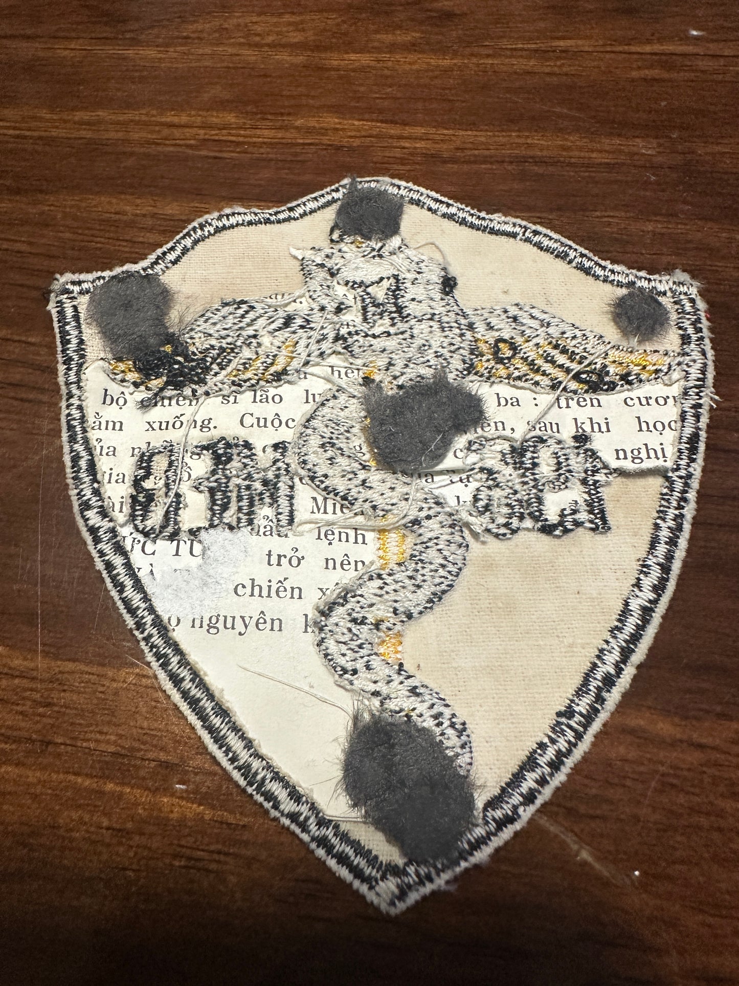 Vintage US Army 198th Medical Battalion Patch