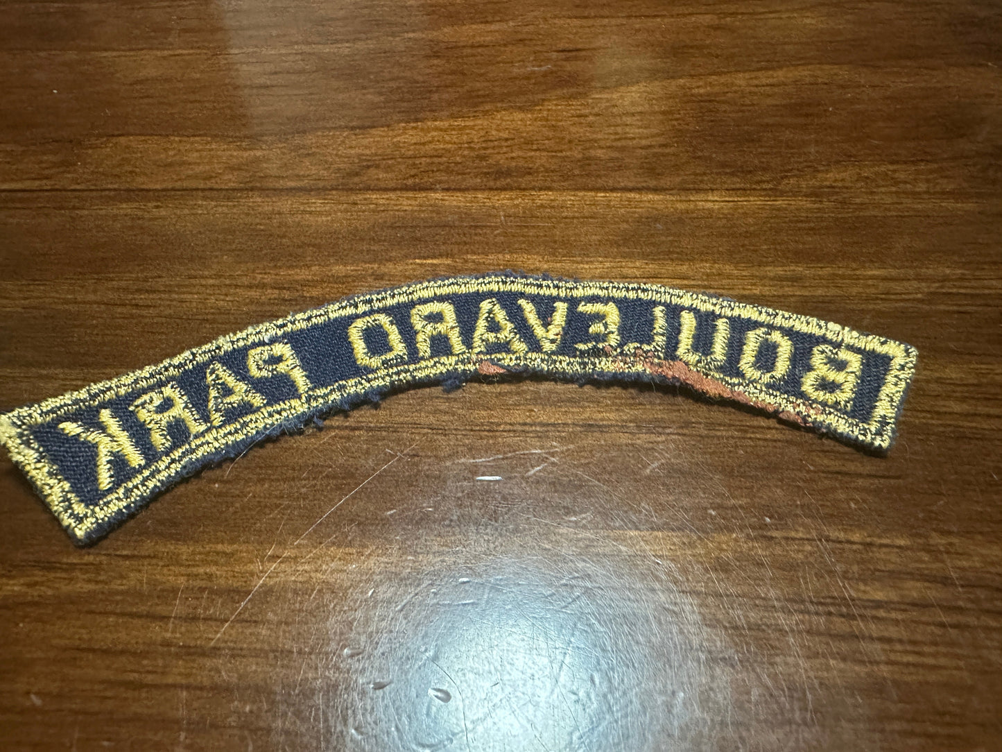 Boy Scout / Cub Scout Boulevard Park Blue & Gold Community Strip BGS