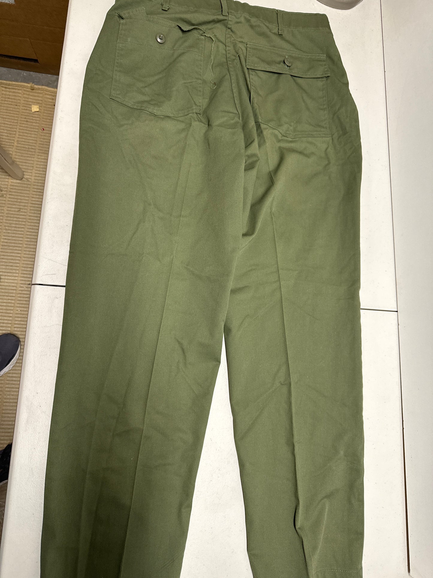 Vintage US Military Man's Trousers 38 X 31"