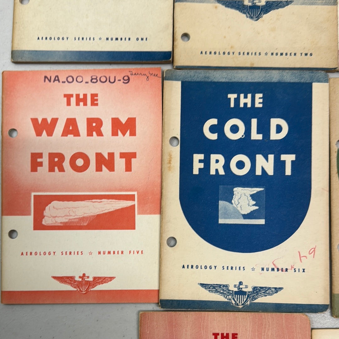 Vintage US Aerology Series Booklets 1-10
