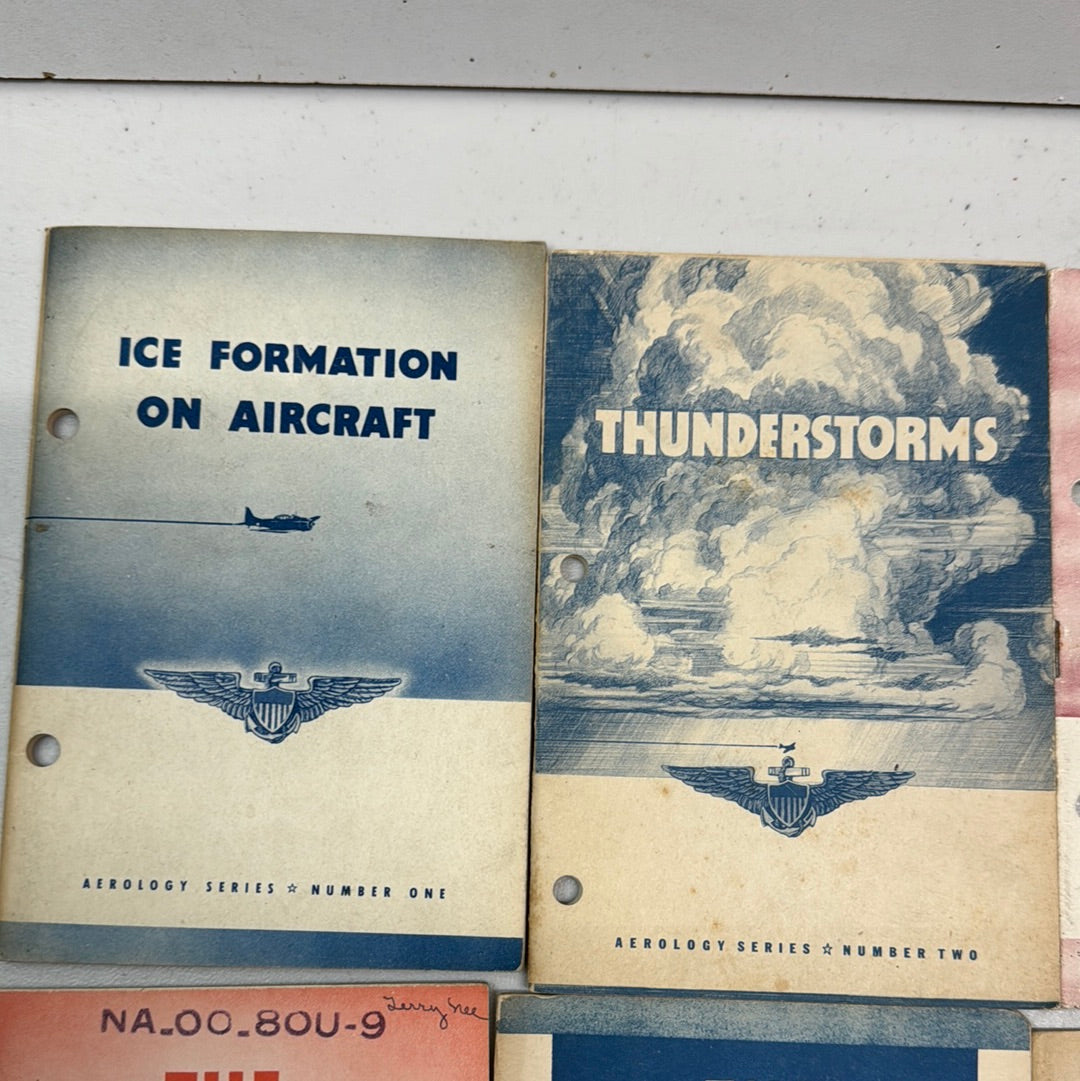 Vintage US Aerology Series Booklets 1-10