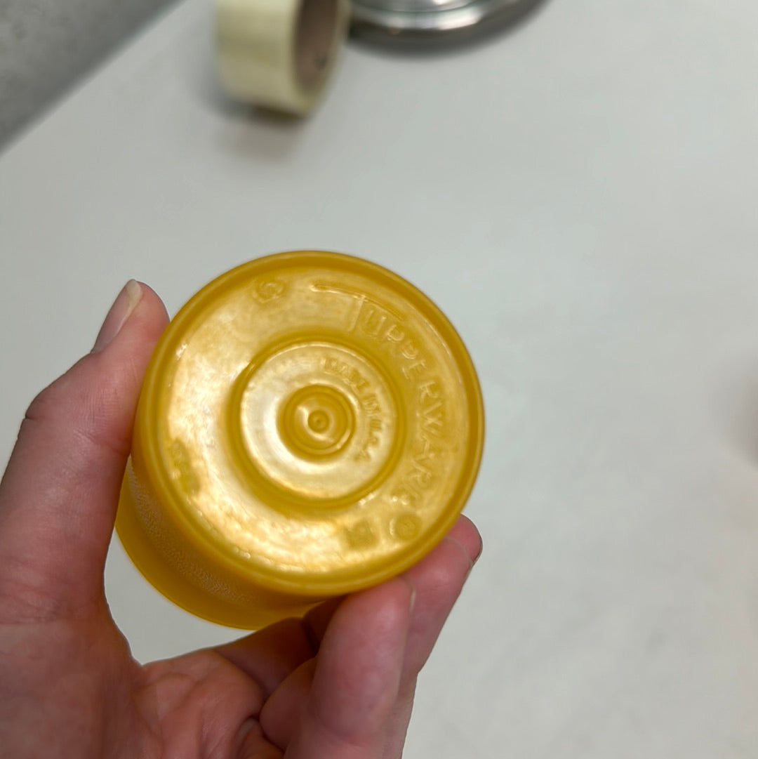 vintage tupperware bell tumblers set of 6