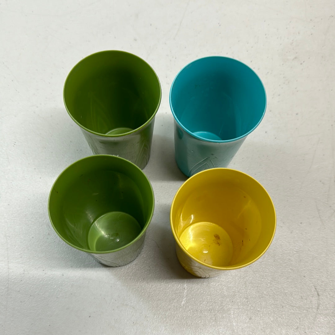 Vintage Stanley Home plastic juice cups