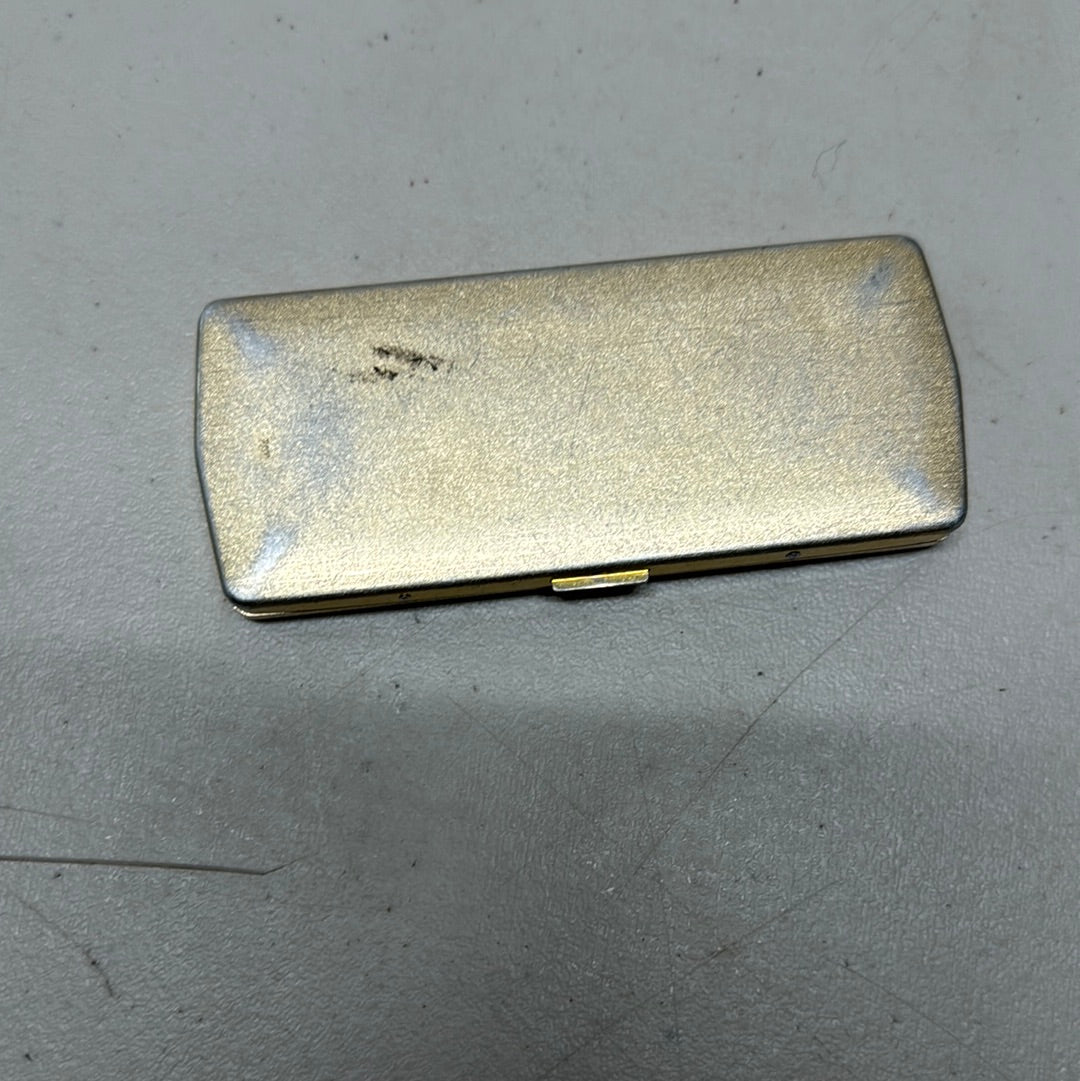 Vintage expandable reading glass in case