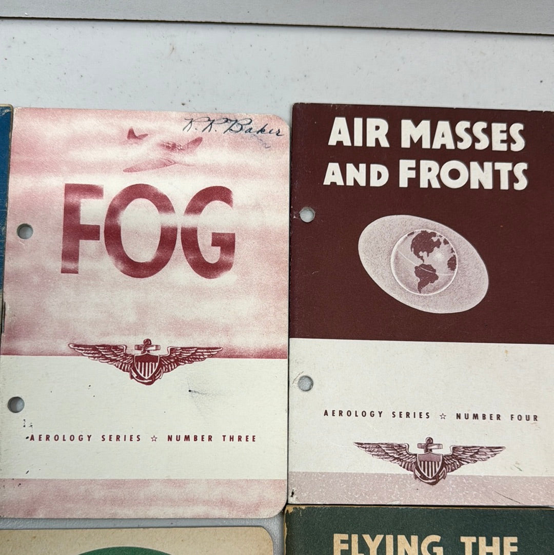 Vintage US Aerology Series Booklets 1-10