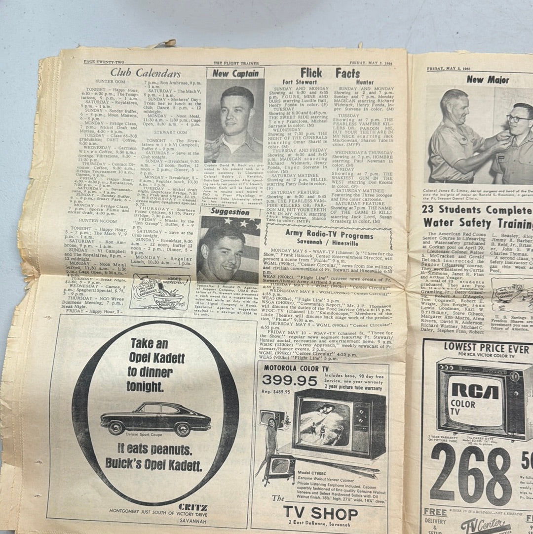 The Flight Trainer Newspaper Vol 1-No. 40 1968