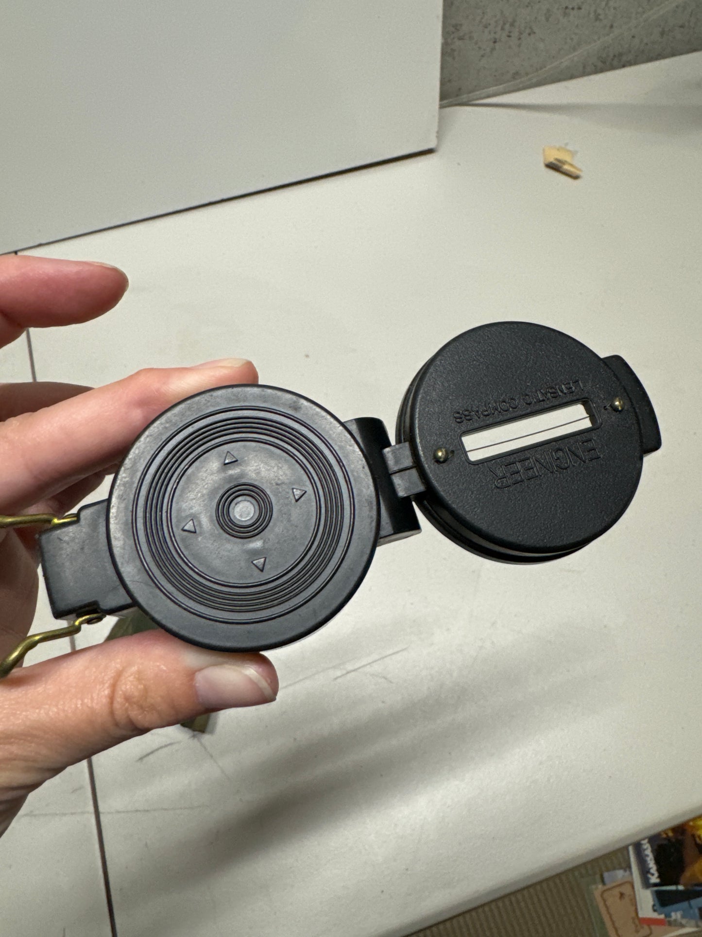 Vintage Engineer Lensatic Compass