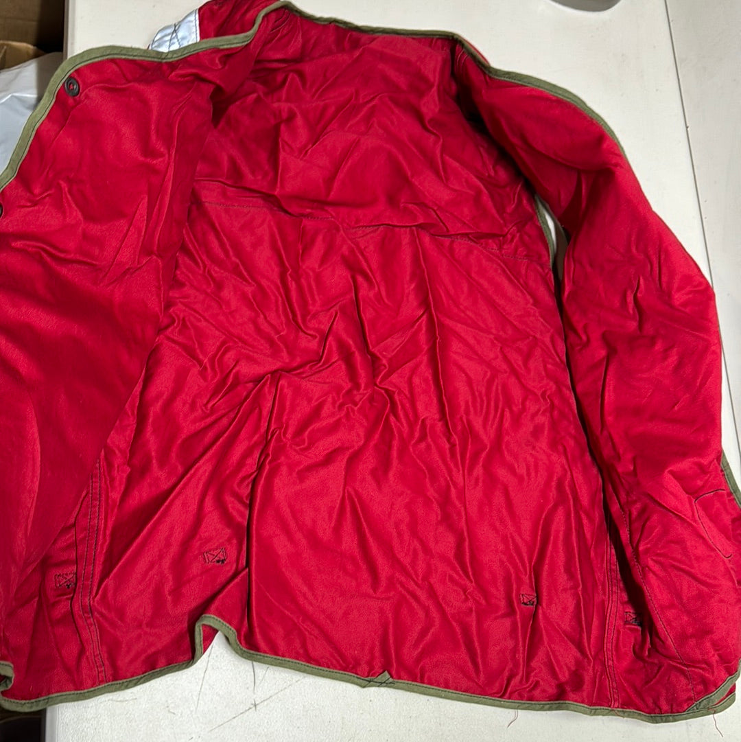 Vintage Military Red Flight Deck Preserver crew