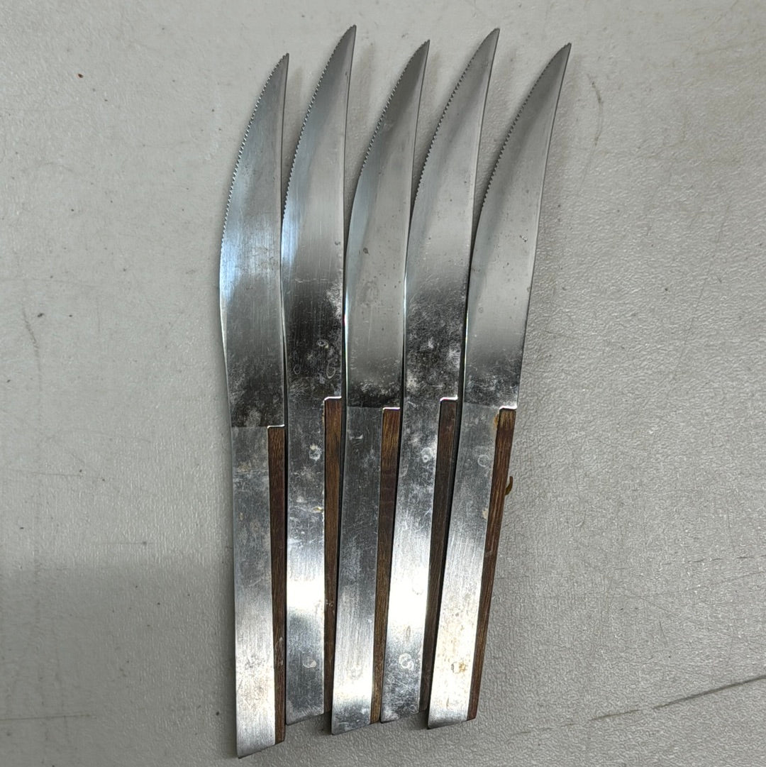 Vernco Stainless steel steak knives set of 5