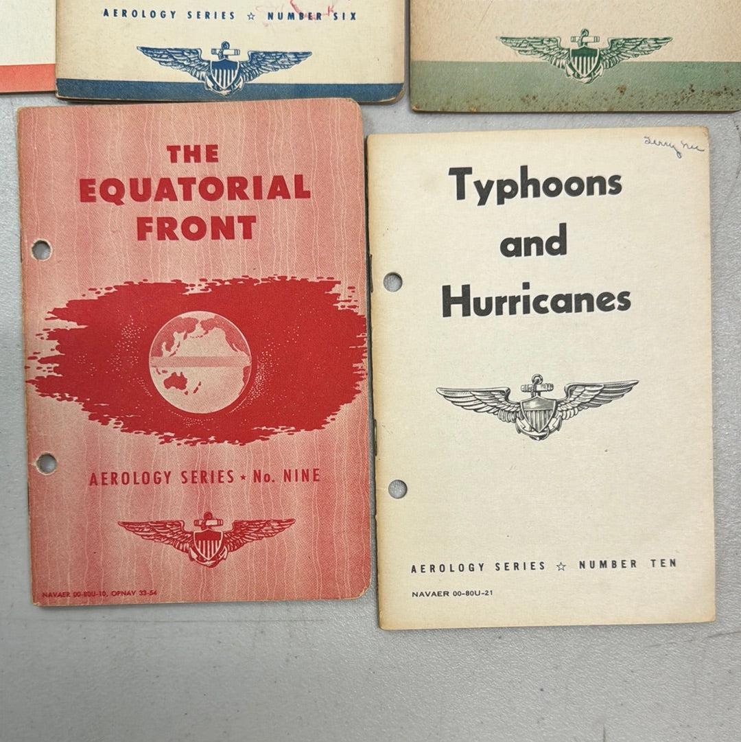 Vintage US Aerology Series Booklets 1-10