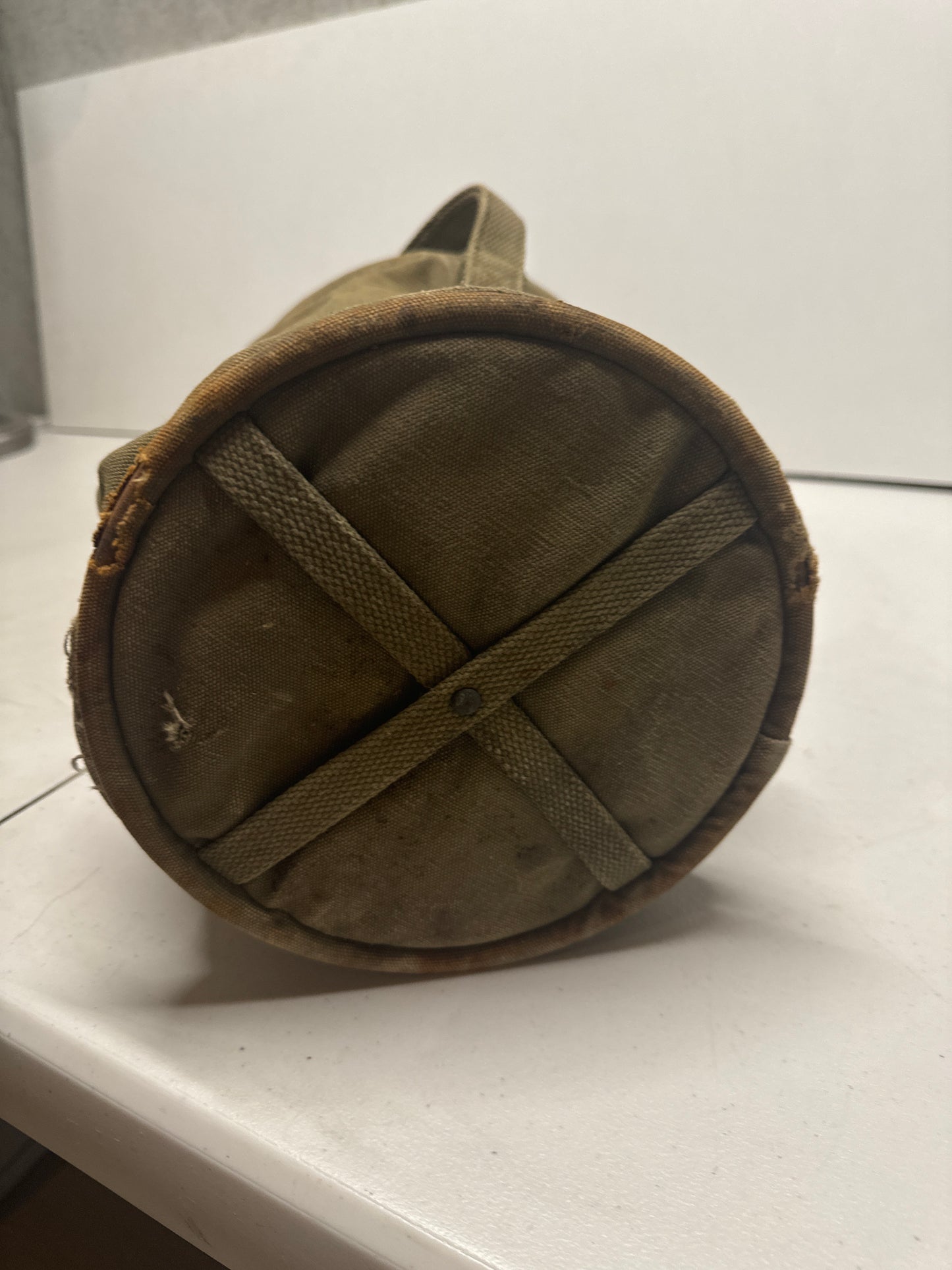 Vintage Canvas Water Bag US Military