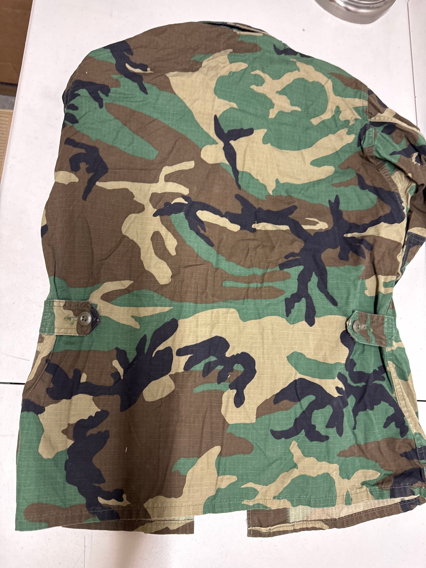 Vintage US Military Camo Jacket Medium Regular