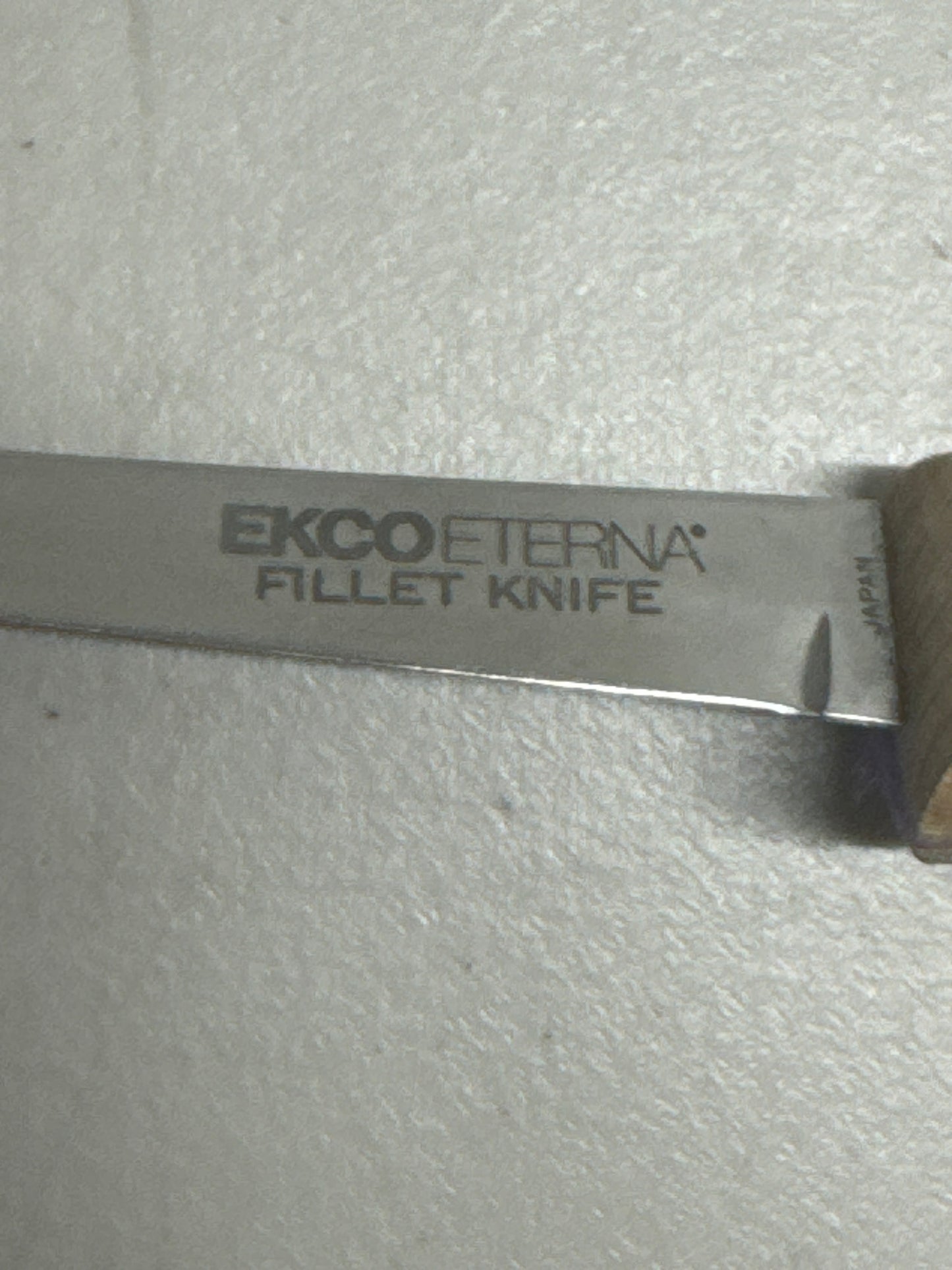 Vintag ecko externa Fillet knife with wood handle