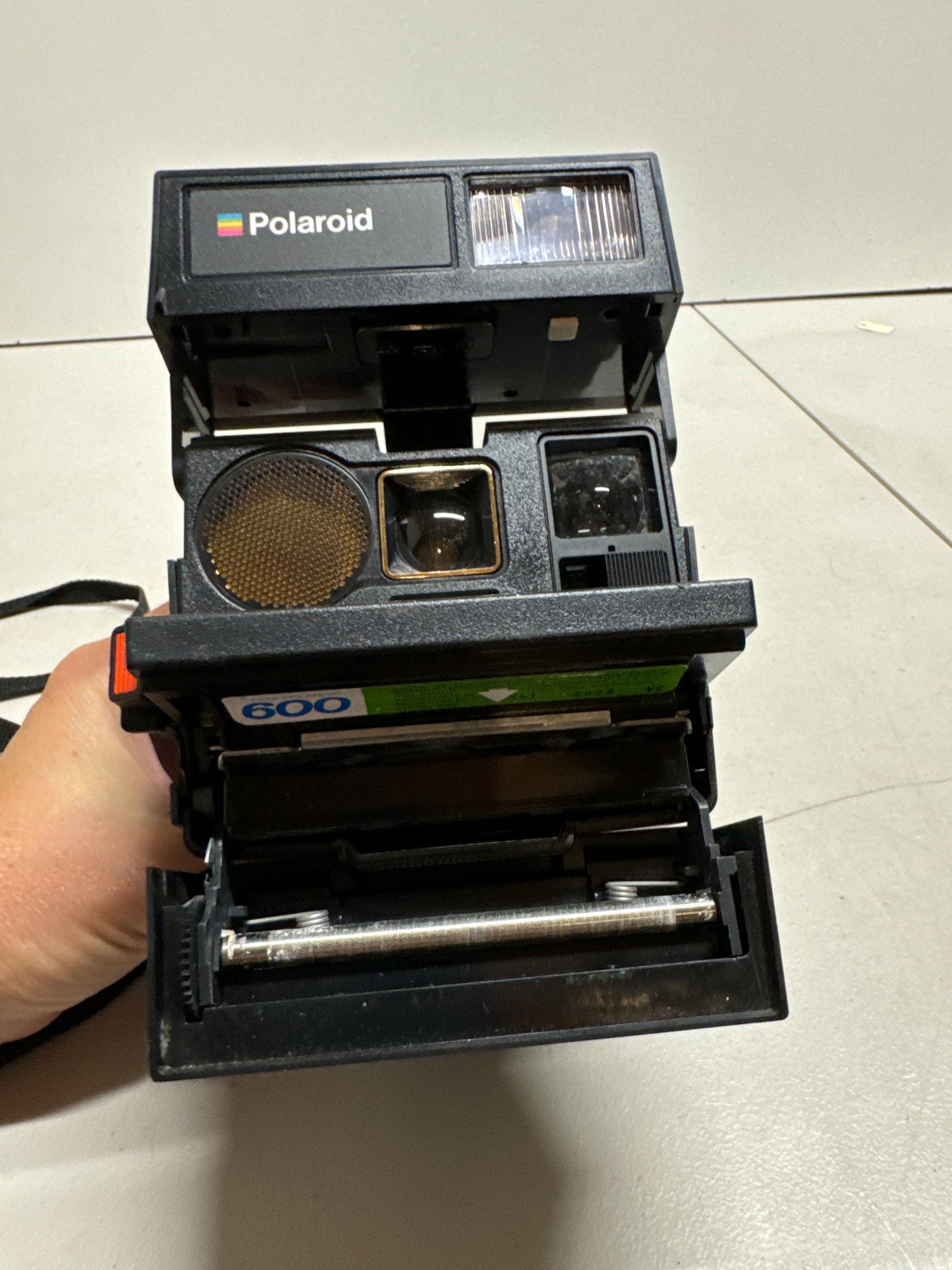 Vintage Polaroid Sun 660 AutoFocus sold as is for parts