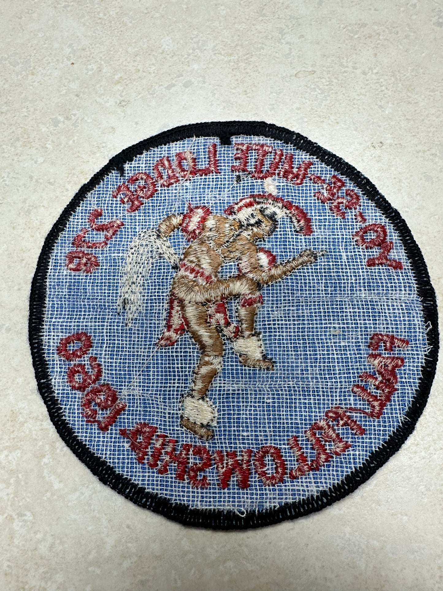 1960 OA Lodge 278 Yo-Se-Mite Fall Fellowship Patch