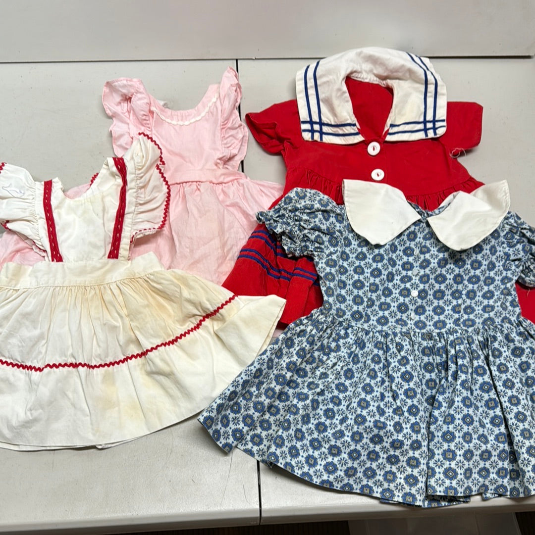 Vintage Baby Dresses Lot of 4