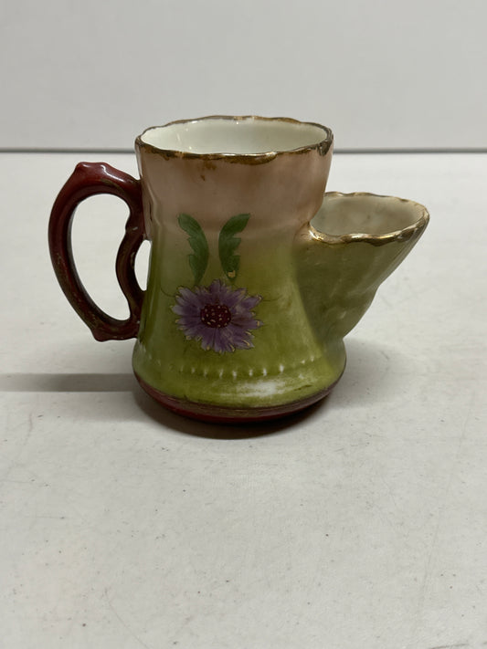 Vintage Shaving Mugs with flowers