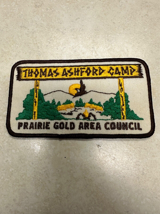 thomas ashford camp Patch - Prairie Gold Area Council Nebraska