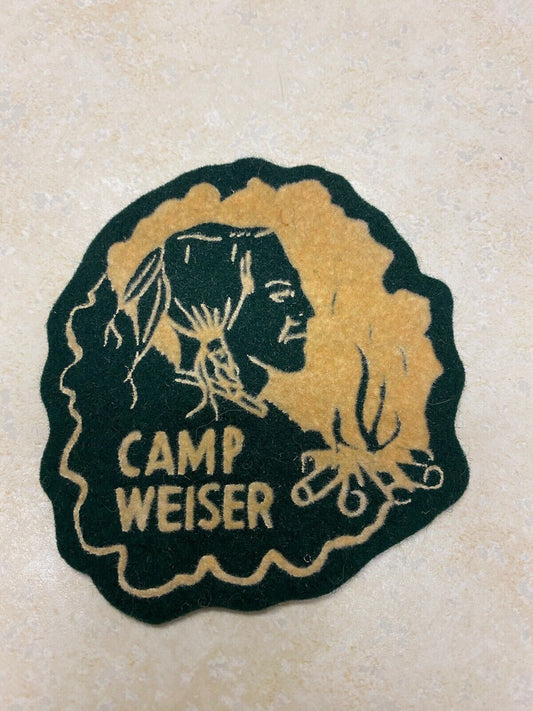 Camp Weiser YMCA Felt Camp Patch