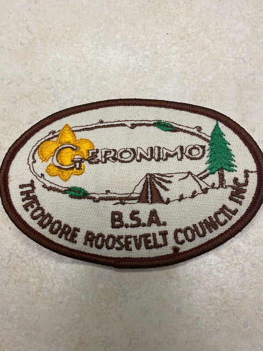 Camp Geronimo Camp Patch - Theodore Roosevelt Council