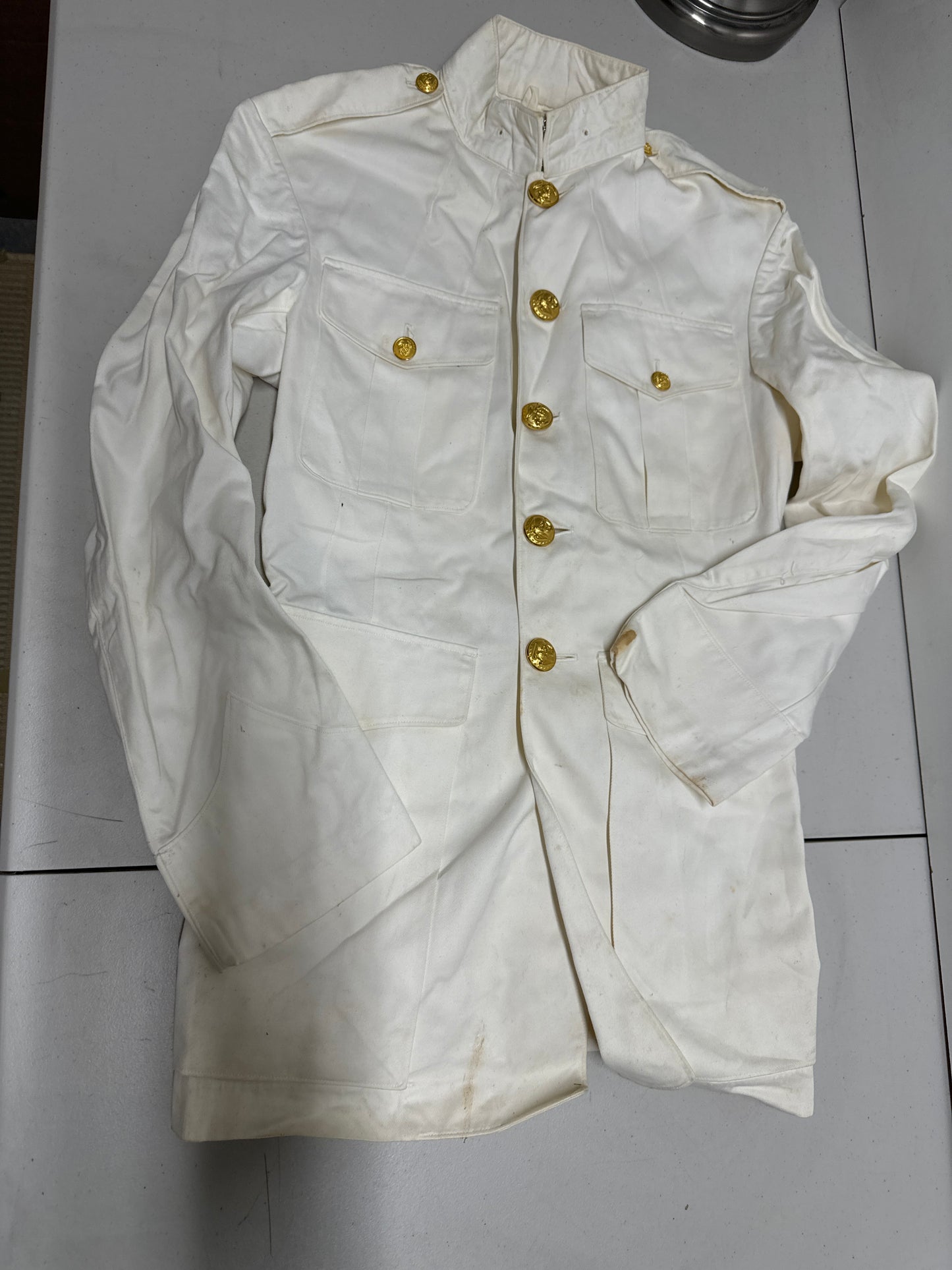 US Marine Corps Dress White Uniform-Jacket and Pants