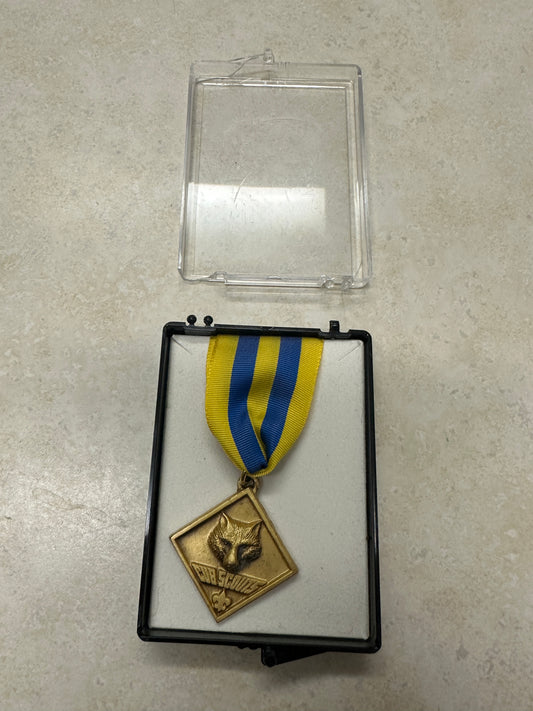 Cubmaster Award Medal & Neck Ribbon New in Box