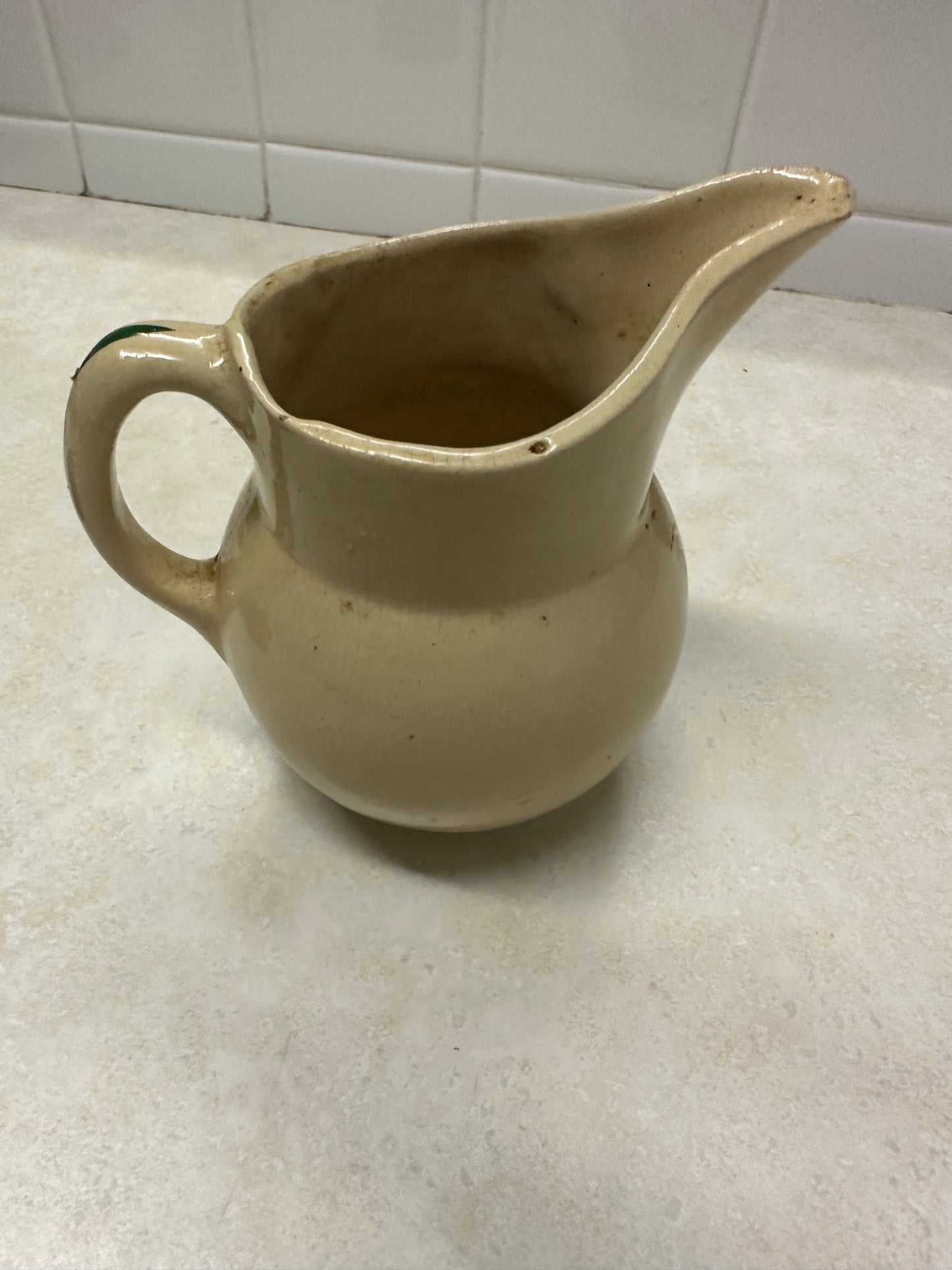 1956 100th Anniversary Shawnee Kansas Pottery Pitcher by Watt #15