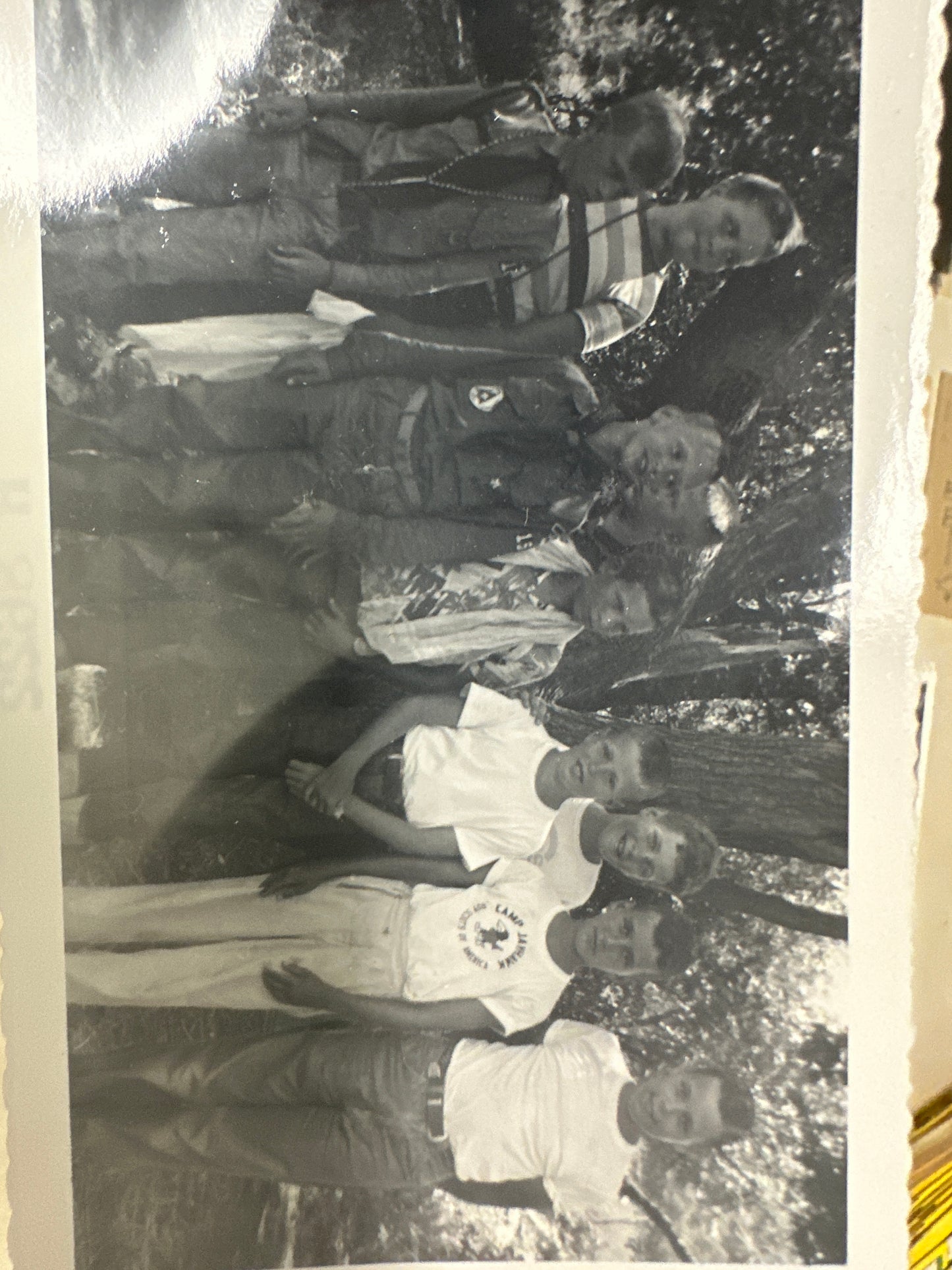 Lot of 52 1950's Photographs From Boy Scout Camp Jayhawk in Kansas