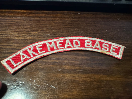Lake Mead Base Red & White RWS Military Base Community Strip