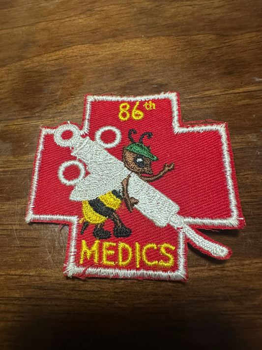 Vintage US Army 86th Medical Battalion Patch