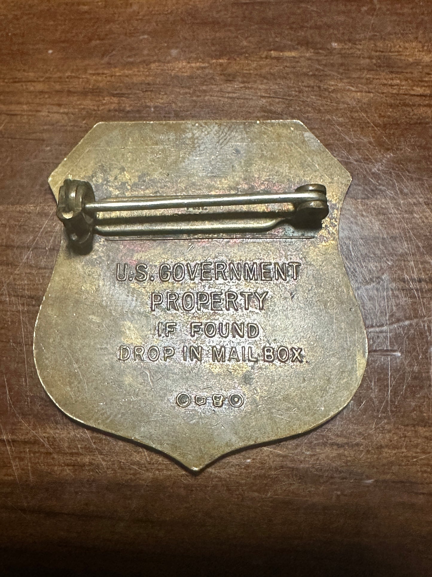 Vintage Post Office Badge #96 Kansas City