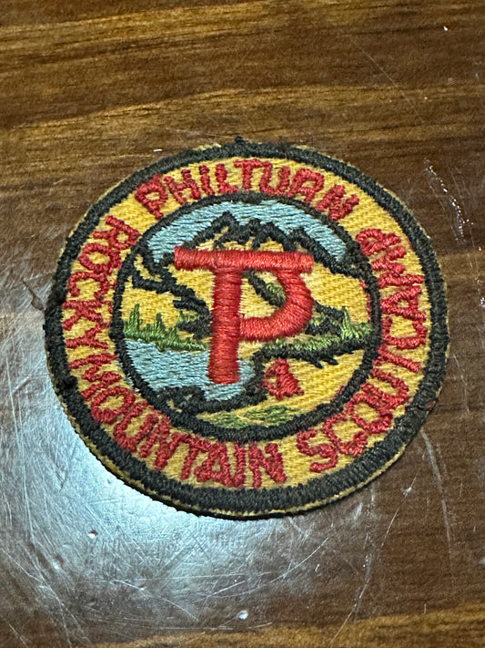 Philturn Rocky Mountain Scout Camp Patch