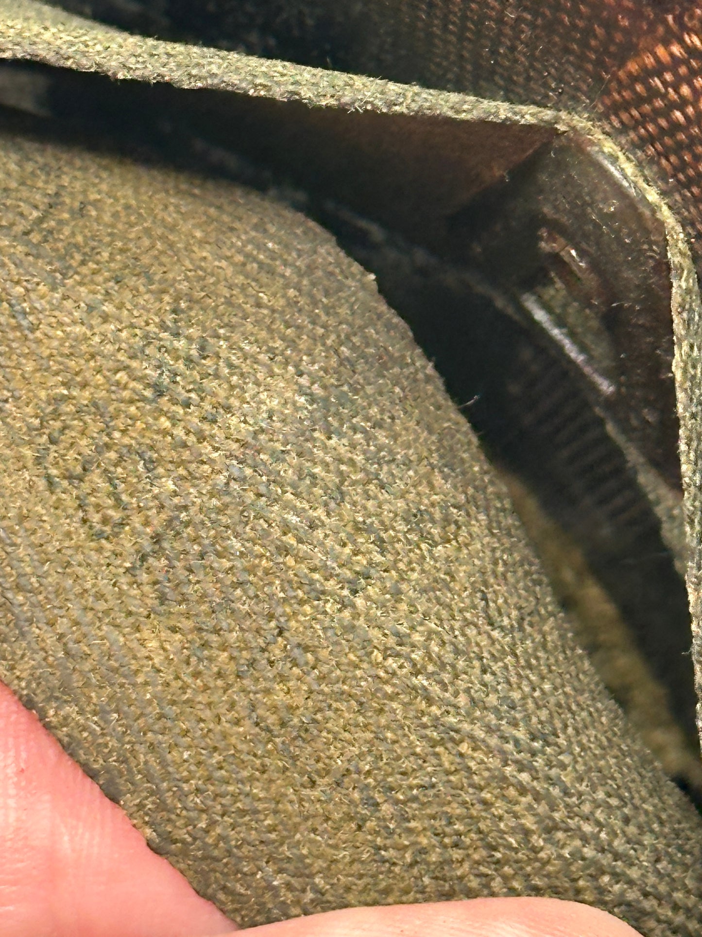 US Military M1 Helmet W/Liner Named Fixed Bale