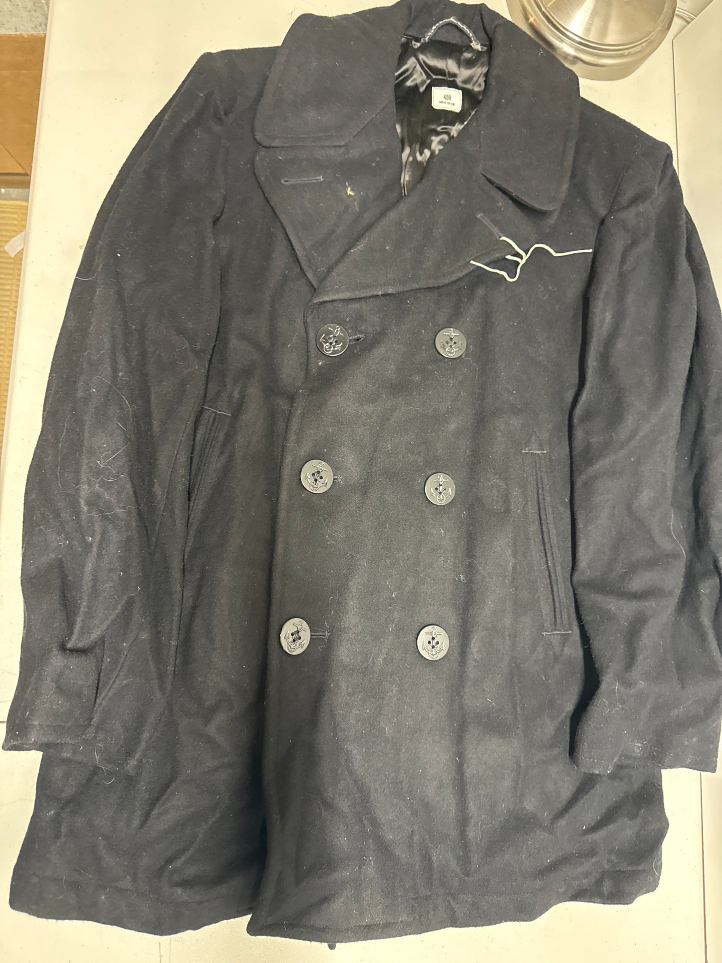 Vintage US Navy Peacoat Size 40R