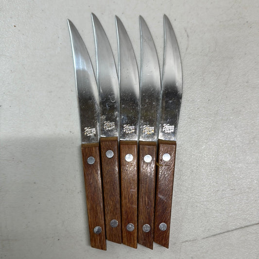 Vernco Stainless steel steak knives set of 5