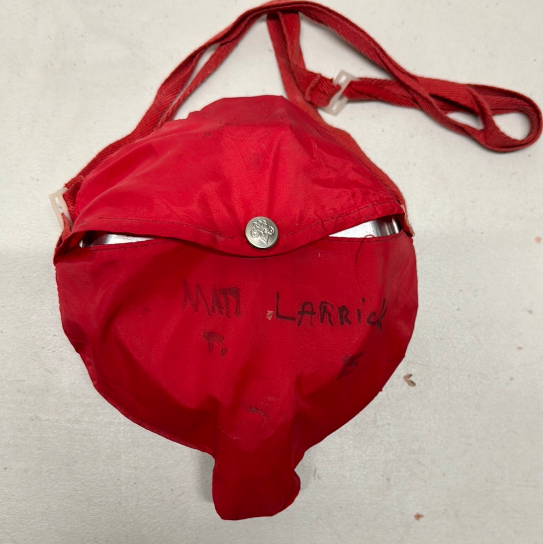 Vintage Boy Scout Mess Kit in Red Nylon Bag