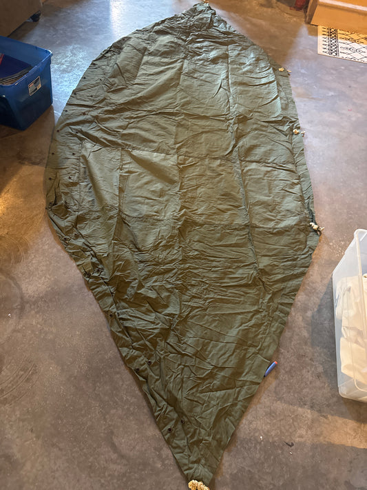 Vintage US Military Half Tent DLA 100-78-00376