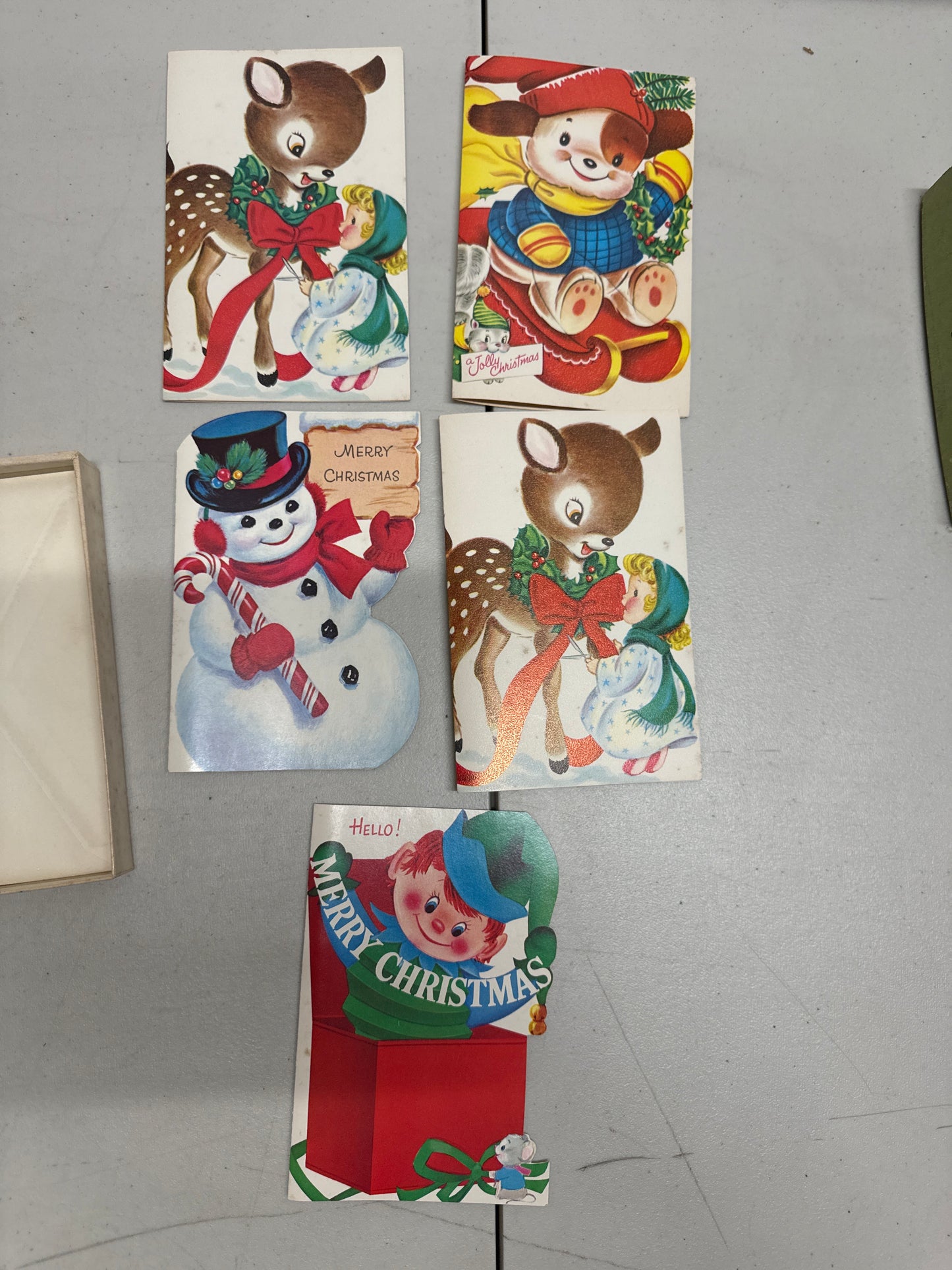 Vintage lot of Christmas Cards