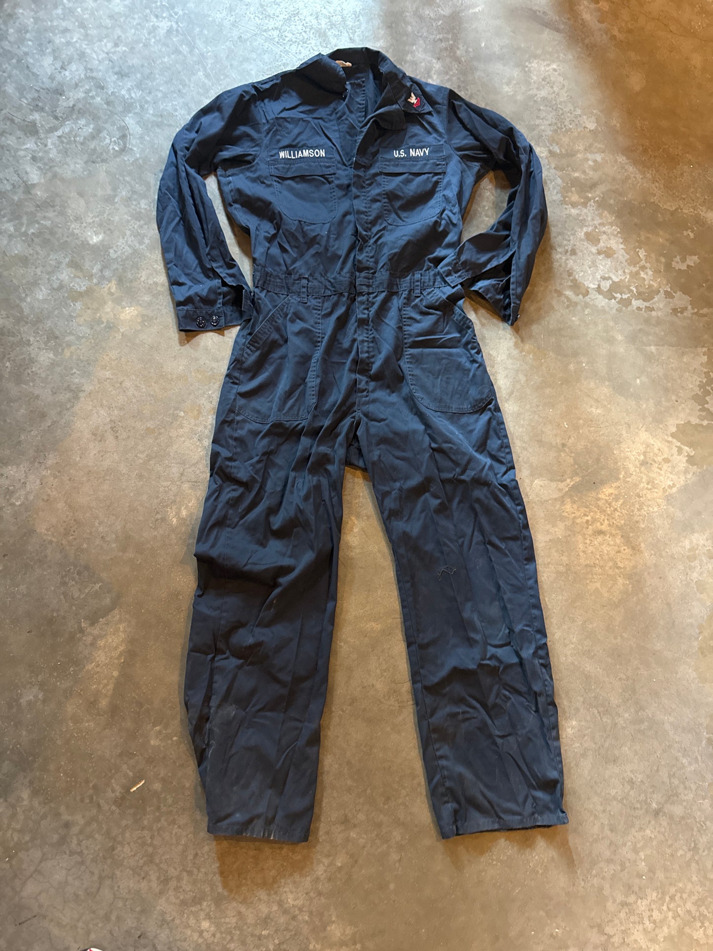 Vintage US Navy Utility Coverall 44 XL