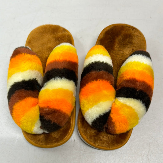 70's fuzzy slippers