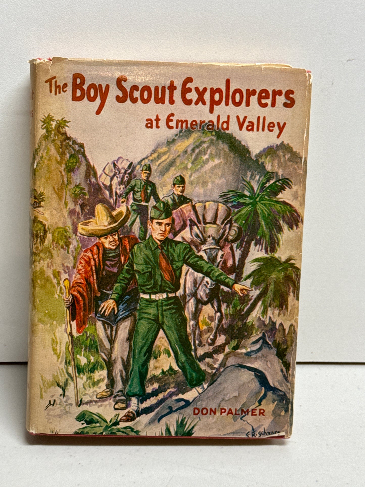 The Boy Scout Explorers at Emerald Valley Book by Don Palmer