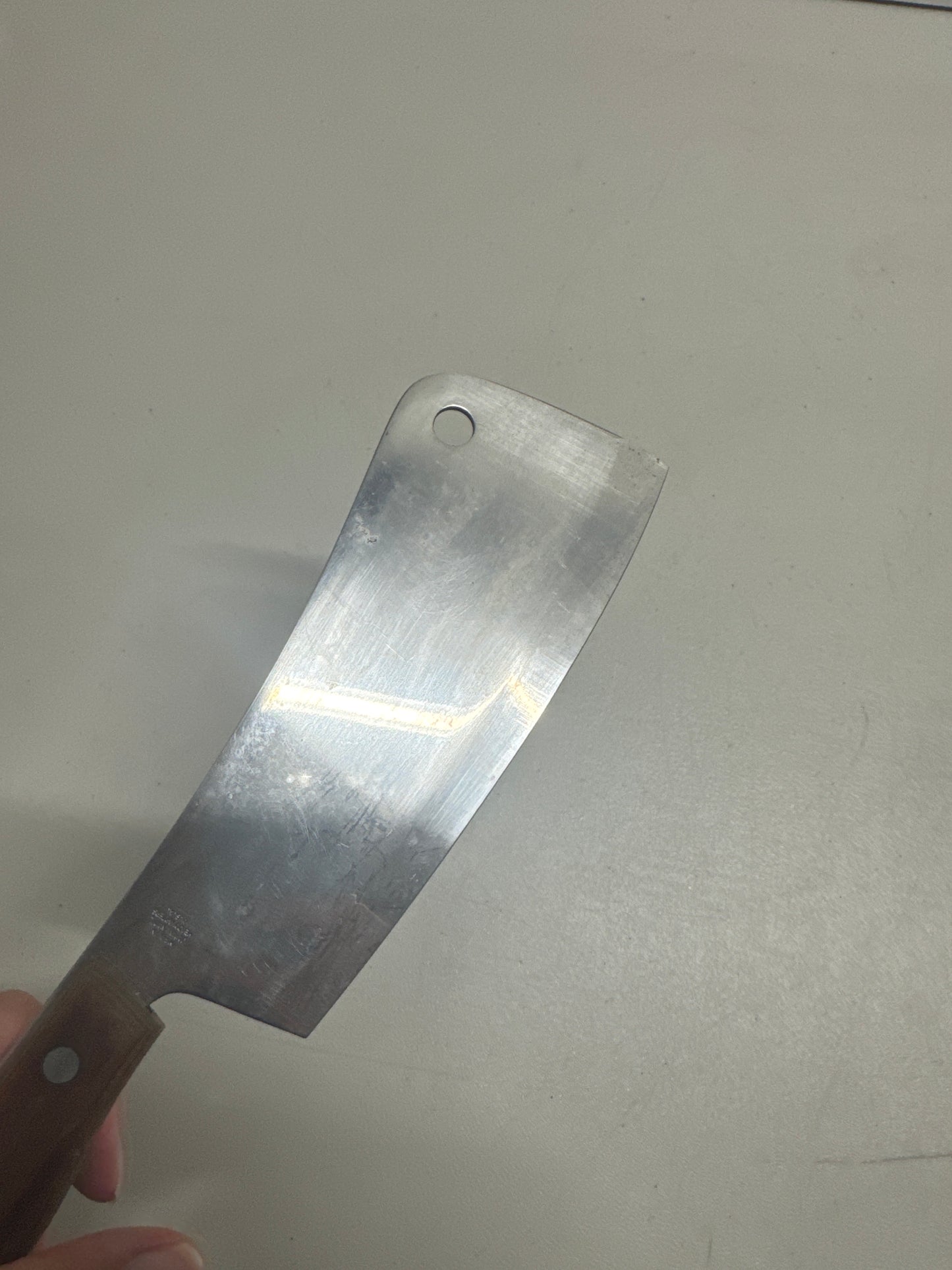 precision hollow ground cleaver