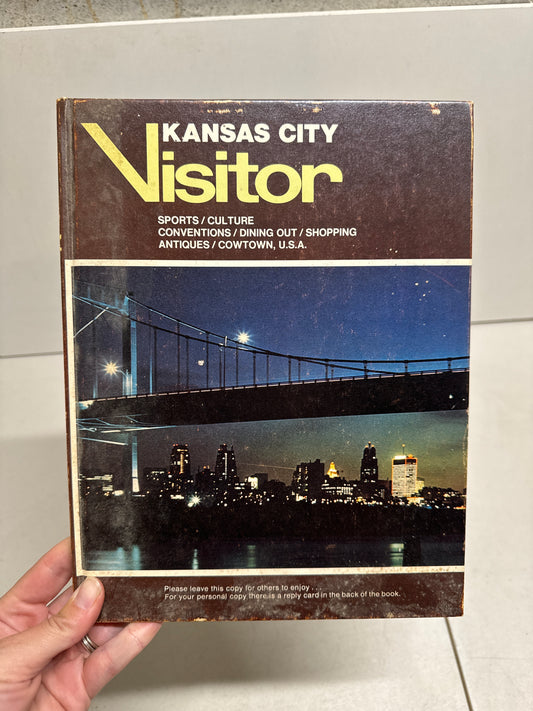 1973 Kansas City Visitor Book